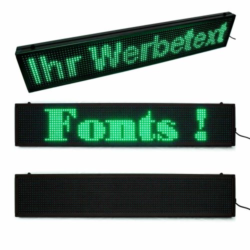 led display green