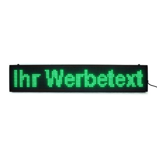 Your LED advertising text