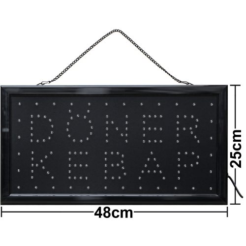 Döner schild leuchtet
