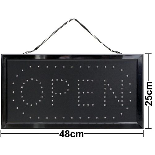 LED-Schaufensterschild open geöffnet günstig