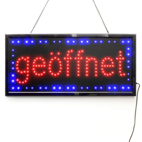 LED-Schaufensterschild große ausführung