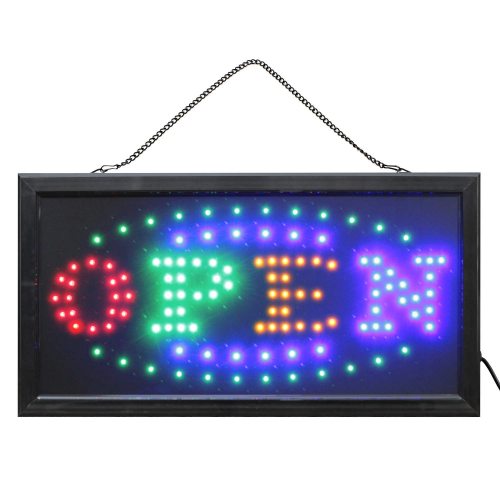 Shoop sign OPEN