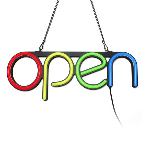 neon Openschild leuchtreklame