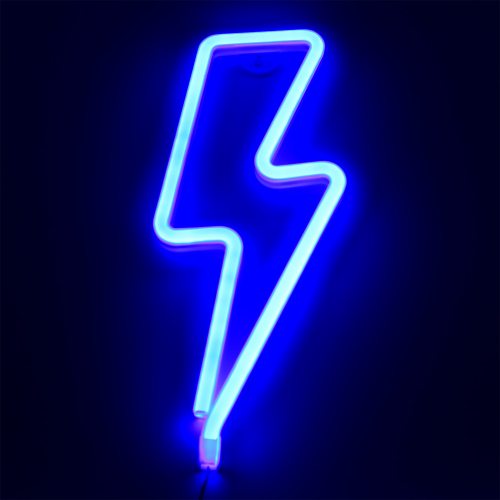 Flash neon Decorative lighting I LED flash light blue I Flash neon sign I Original club lighting