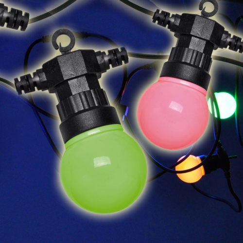 Große LED-Lichterkette 20 Lichter günstig kaufen Berlin Stecker Meter LED-Fashion für 100 12.5 Außen & LEDs Netzbetrieben Innenbereich I mit