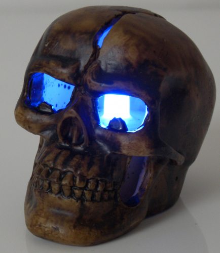 Totenkopf Lampe - Partydeko & Partyartikel für Mottopartys im   Shop kaufen