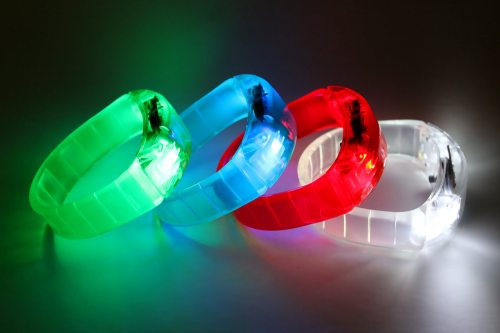 Armband LED Leuchtarmband Nachtlicht Sicherheitsband für Partykonzert 