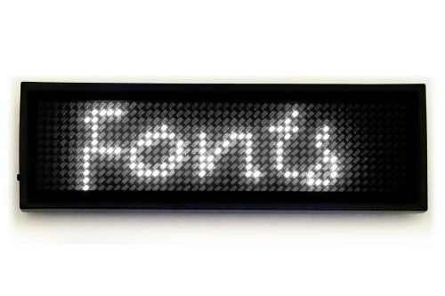 LED Schild LED Namensschild Laufschrift für Schaufenster Auto