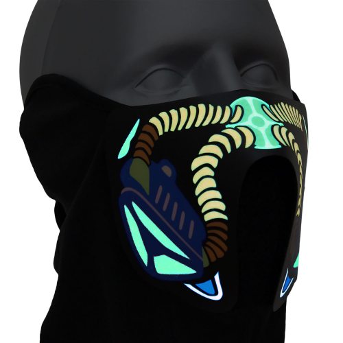 LED bicycle mask