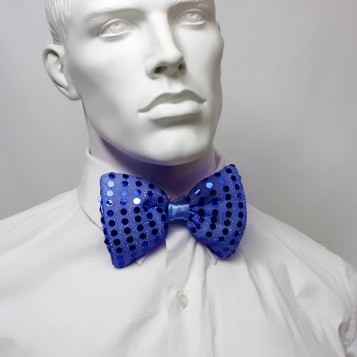 Blue bow tie