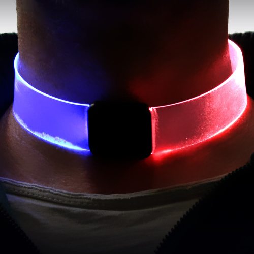 led halskette