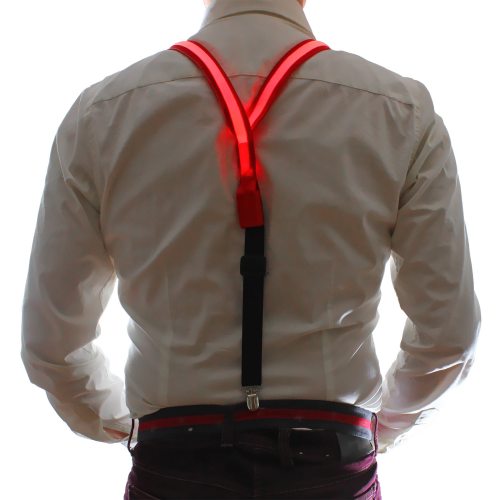 LED Luminous Braces red green or blue