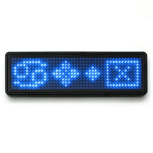 led display usb  blau