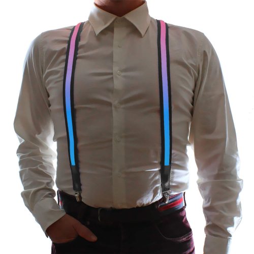 LED Luminous Braces multicolor