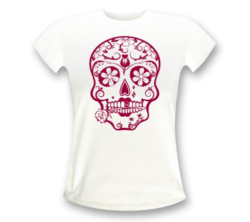 Mexikanischer Totenkopf Shirt Damen