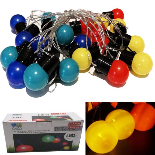 led lichterkette bunt party