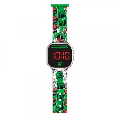 Minecraft Children's Watch with Red LED Display