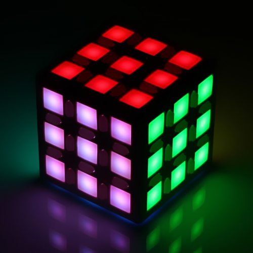 Zauberwürfel mit LEDs