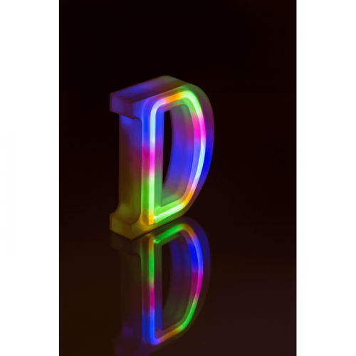 LED Buchstabe D