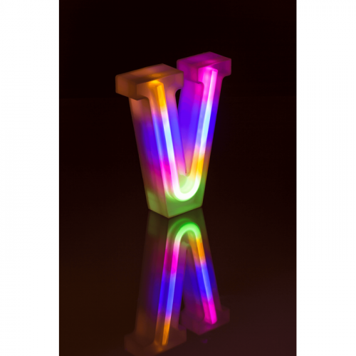 LED Letter V