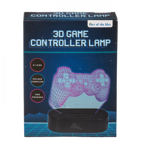 3D Lampe Gaming PS4 LED Gamer Lampe 16 Couleur, Decoration
