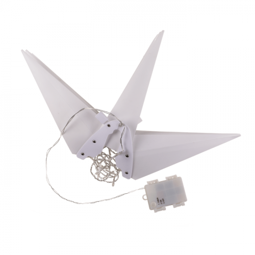 Folding star battery operated
