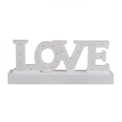 Batteriebetriebene Love-Leuchte