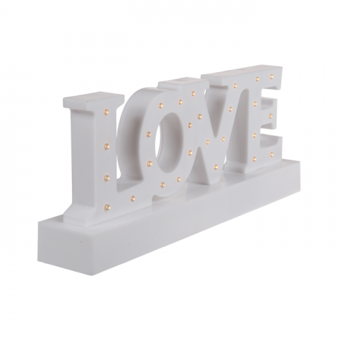 LED Großbuchstaben LOVE