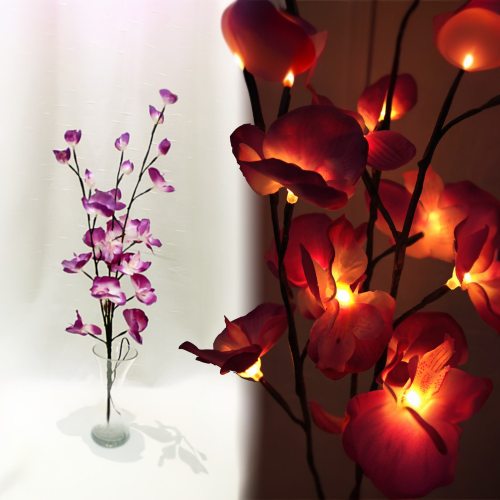 led blumen dekoration
