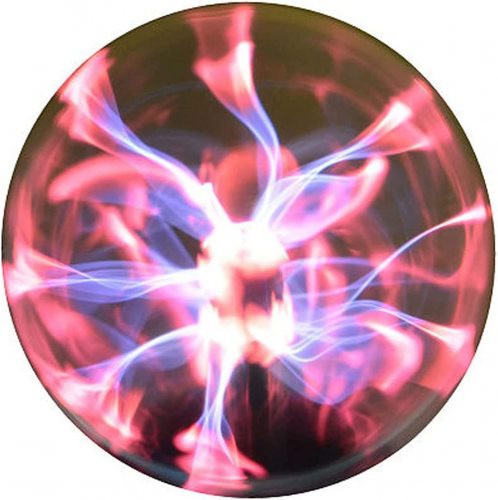 Plasma ball battery operated 15cm h