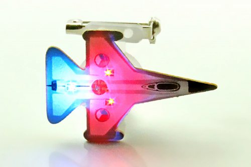 LED Button aircraft