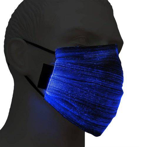 LED bicycle mask blue