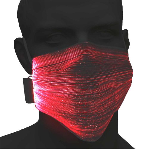 Leuchtmaske LED Glasfasertechnik