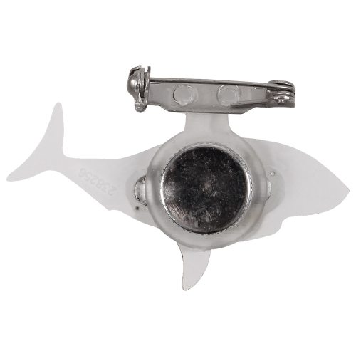 Rückseite Fischpin