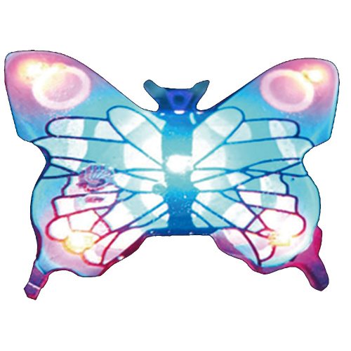 LED pin butterfly blinky pin brooch