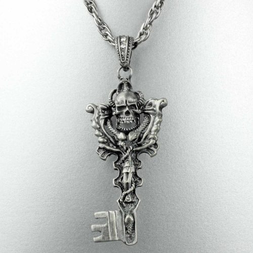 Totenkopf Schlüssel Skull Kette