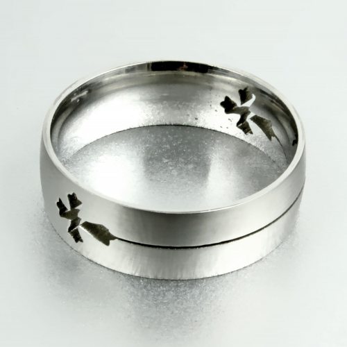 Kreuz ring edelstahl günstig
