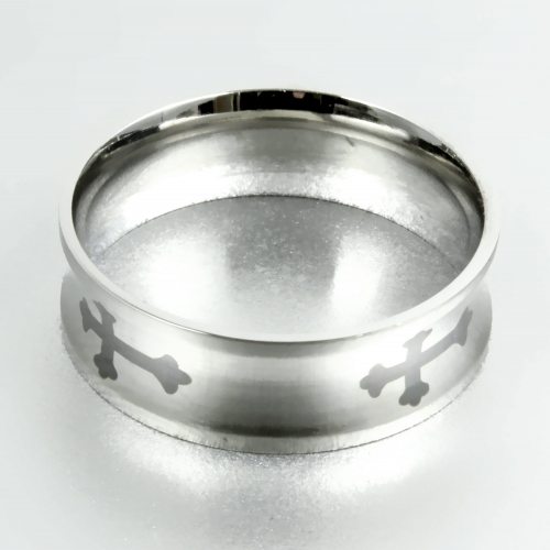 Kreuz ring edelstahl günstig