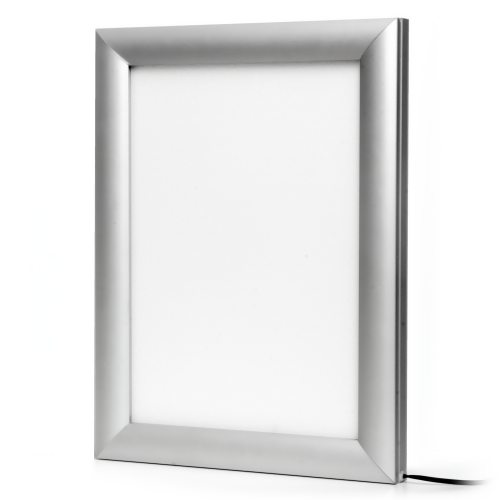 LED picture astronaut LED light frame DIN A4 aluminum I cosmonaut poster frame backlight I LED picture light box I light box with ultra-flat design & folding frame technology