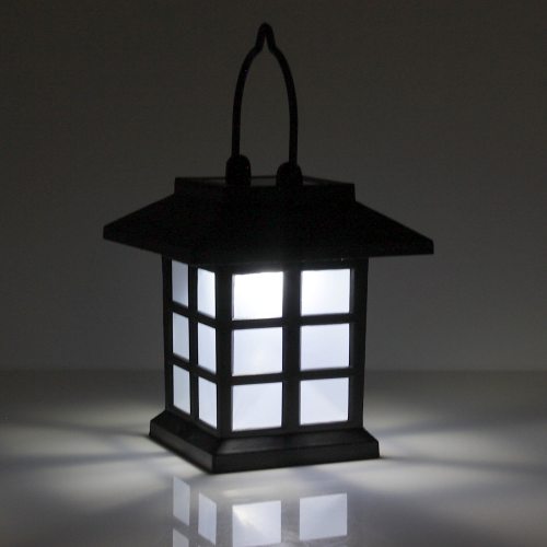 Solar-LED-Laterne – Batteriefrei, Mit Solarpanel, Wetterfest, Für Garten & Innenbereich, Stimmungsvolles Lichtprojektion