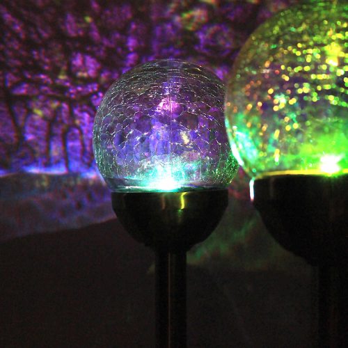 LED solar path light
