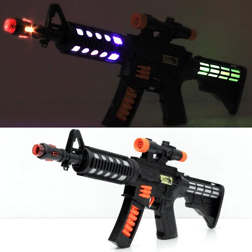 led toy machine gun