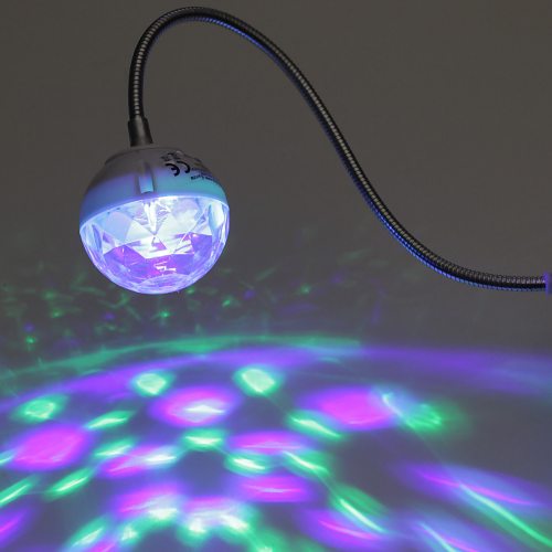 Mini LED-Discokugel soundgesteuert mit USB-Stecker online kaufen I  LED-Fashion Berlin