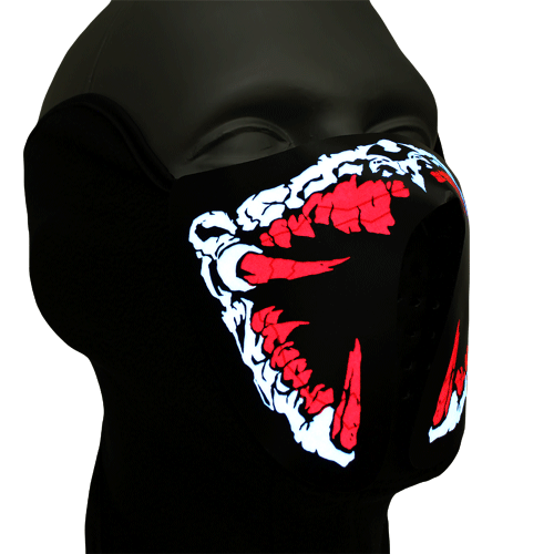 led maske alien space horror