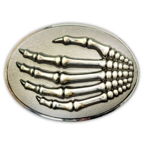 Skeletthand-Gürtelschnalle
