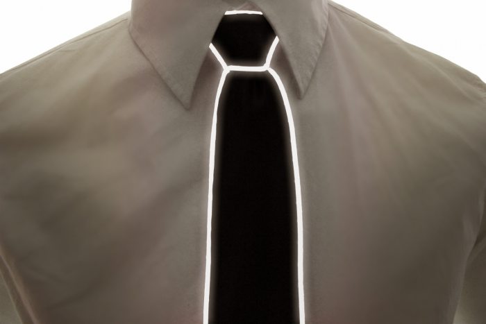 led-tie blinking