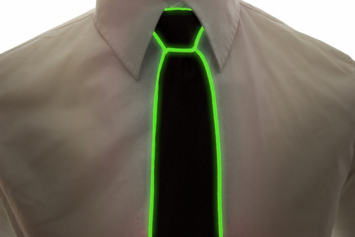 led-tie light up