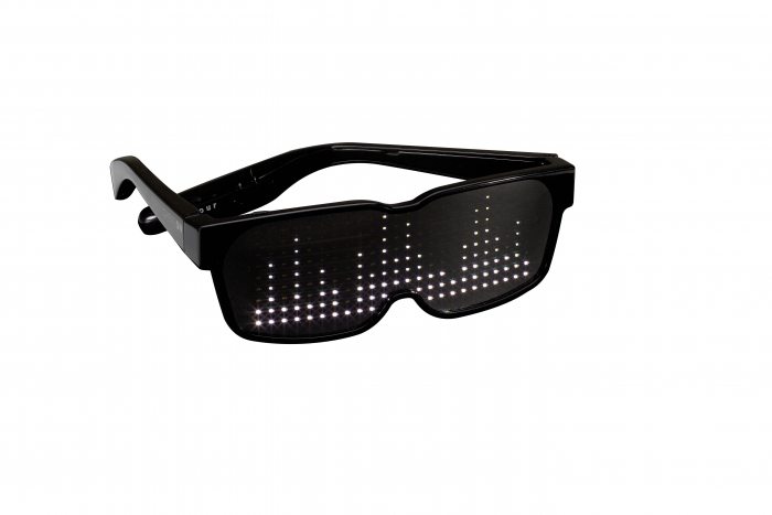 Chemion LED-Brille App-gesteuert Fashiontech