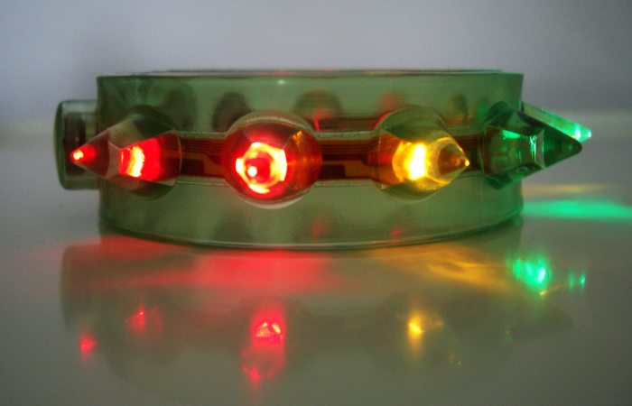 LED Armband I Spike LED Cyperpunk Schmuck