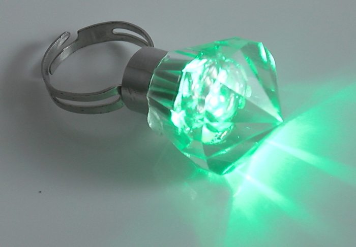 LED Ring blue green